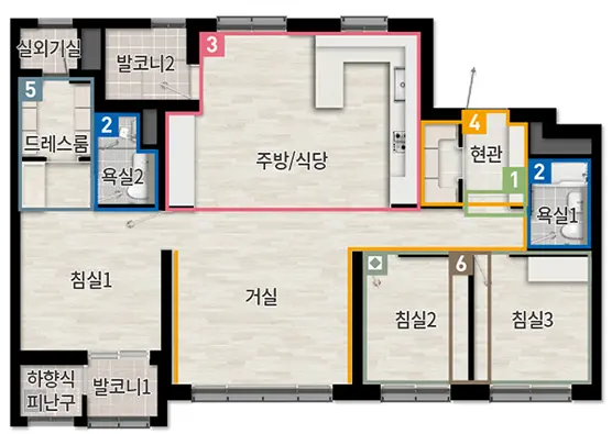 84C타입 설계도면